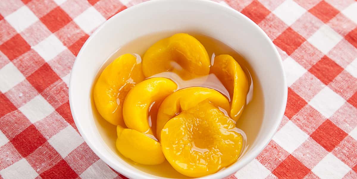 Greer canned peaches
