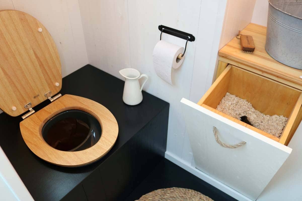 replacing rv toilet with composting toilet