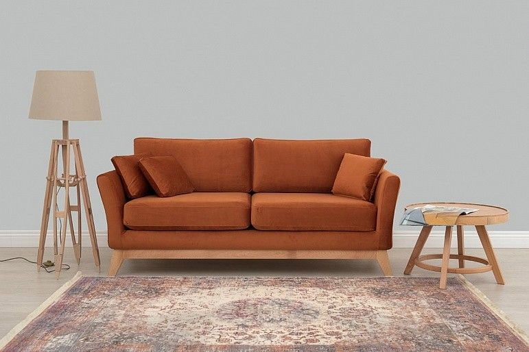 leather sofa brown