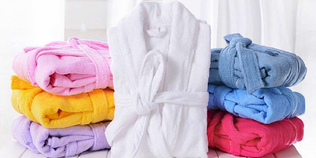 Towel robe with hood