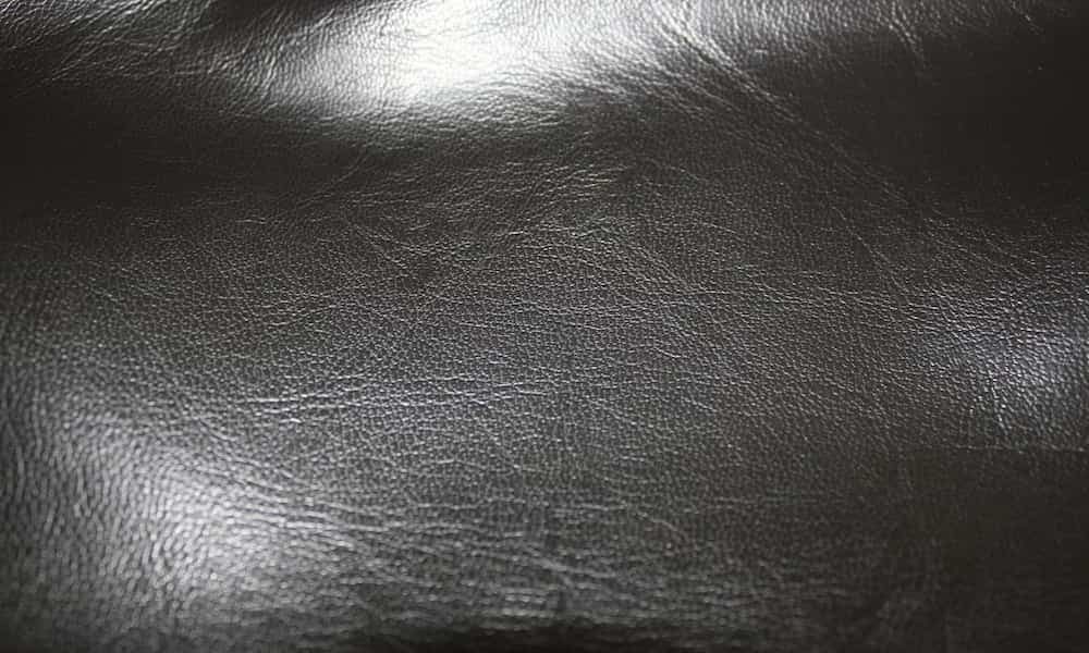 Silver Leather Fabric Shiny Metallic Skin Real Leather Genuine 
