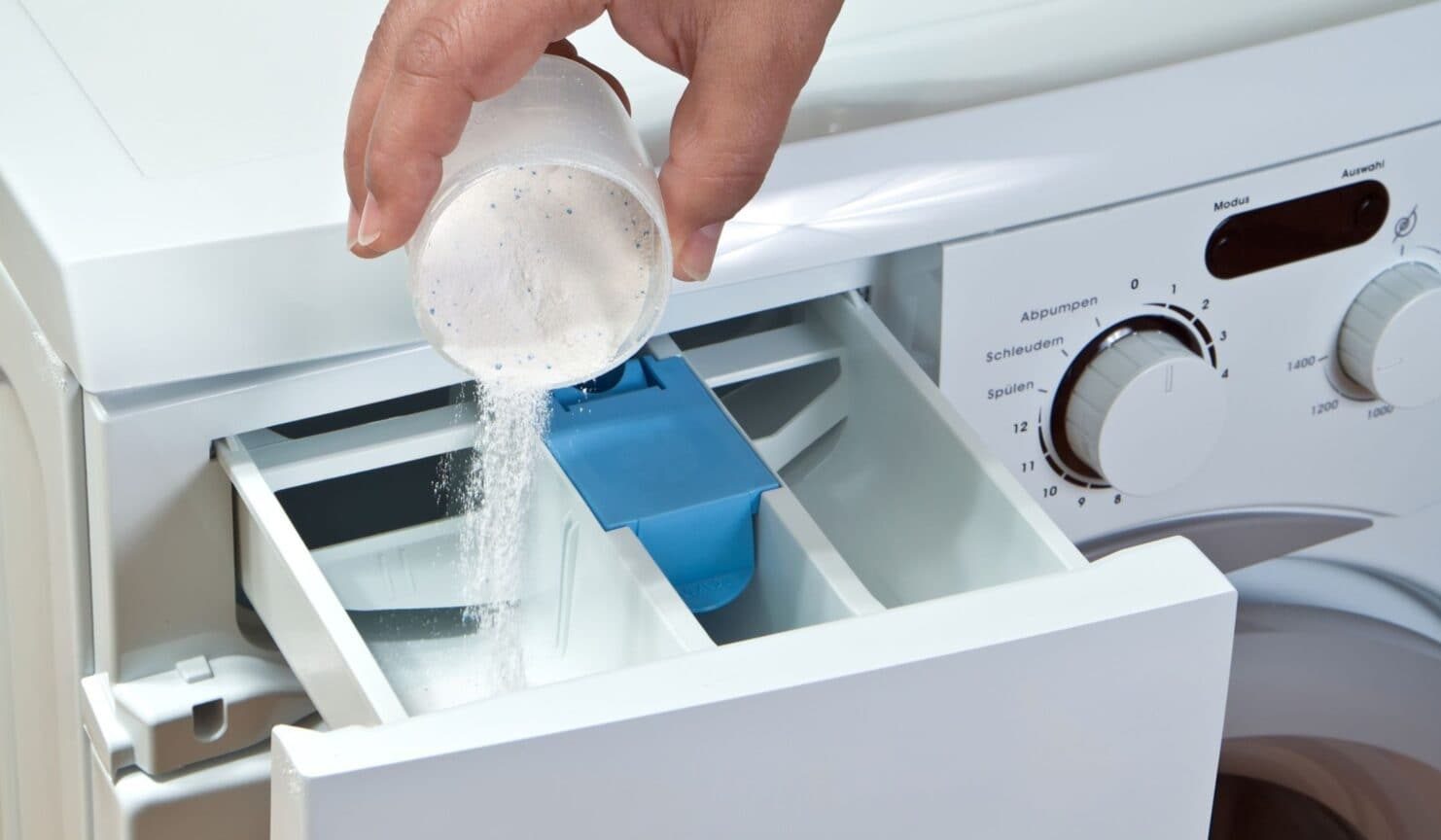 how to use laundry detergent in washing machine