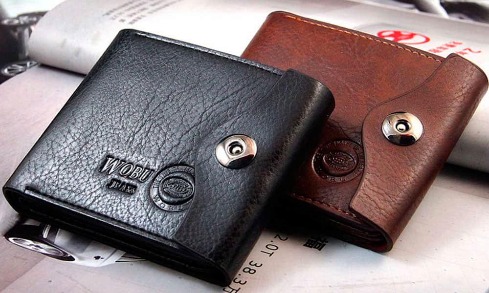 leather wallet bifold