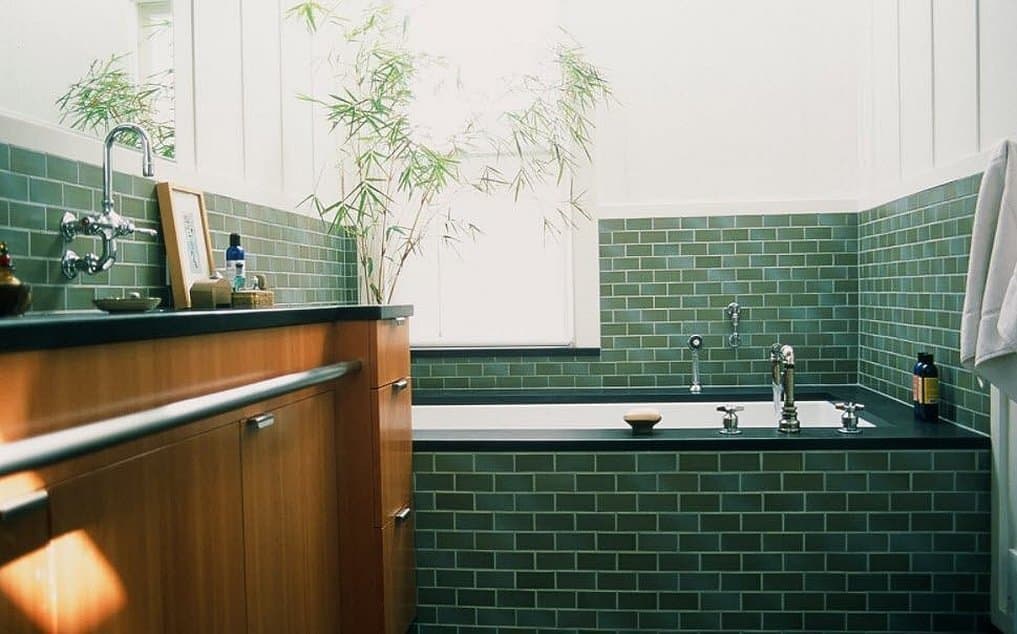 Green Tiles Kitchen