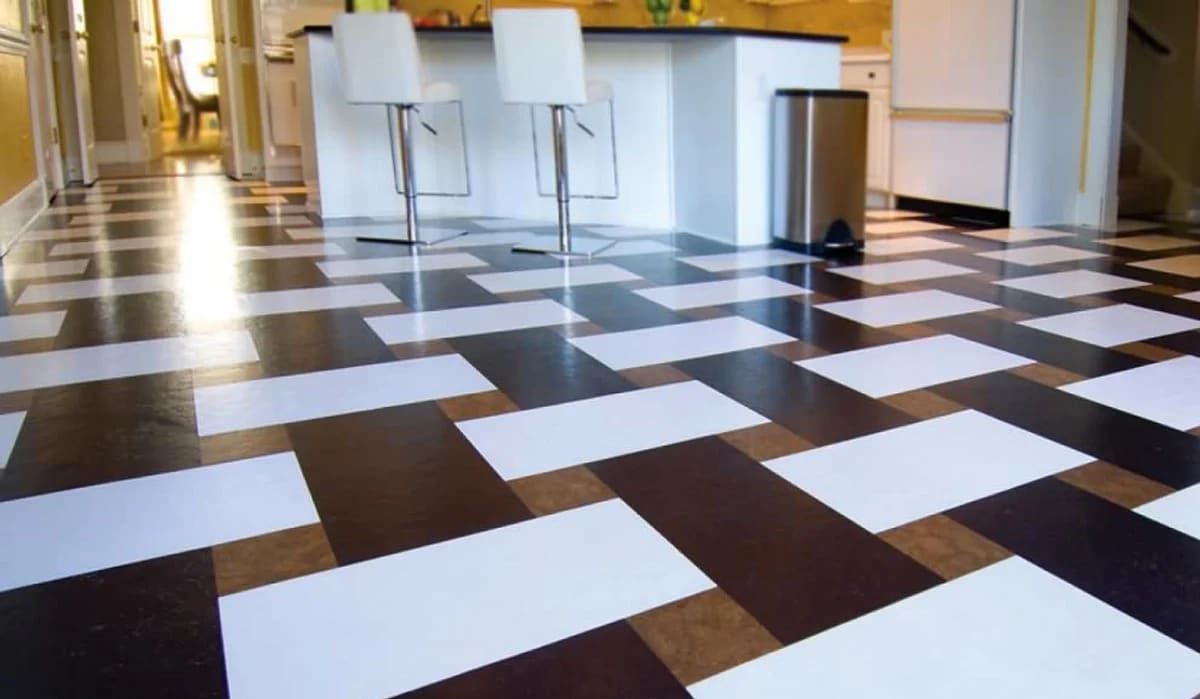 vinyl flooring tile pattern