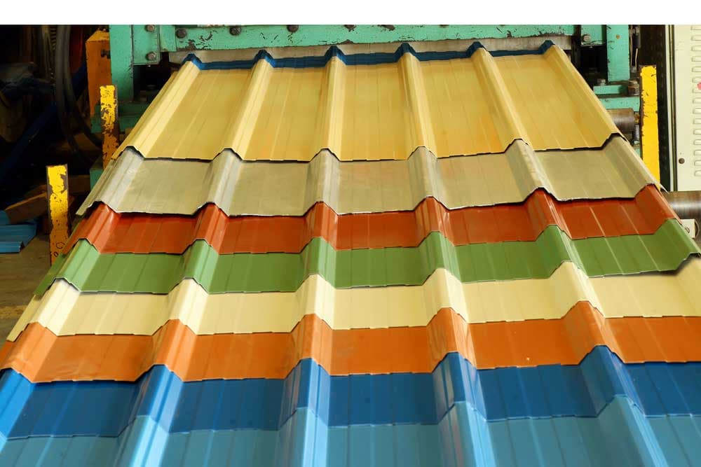 colour coated sheets thickness