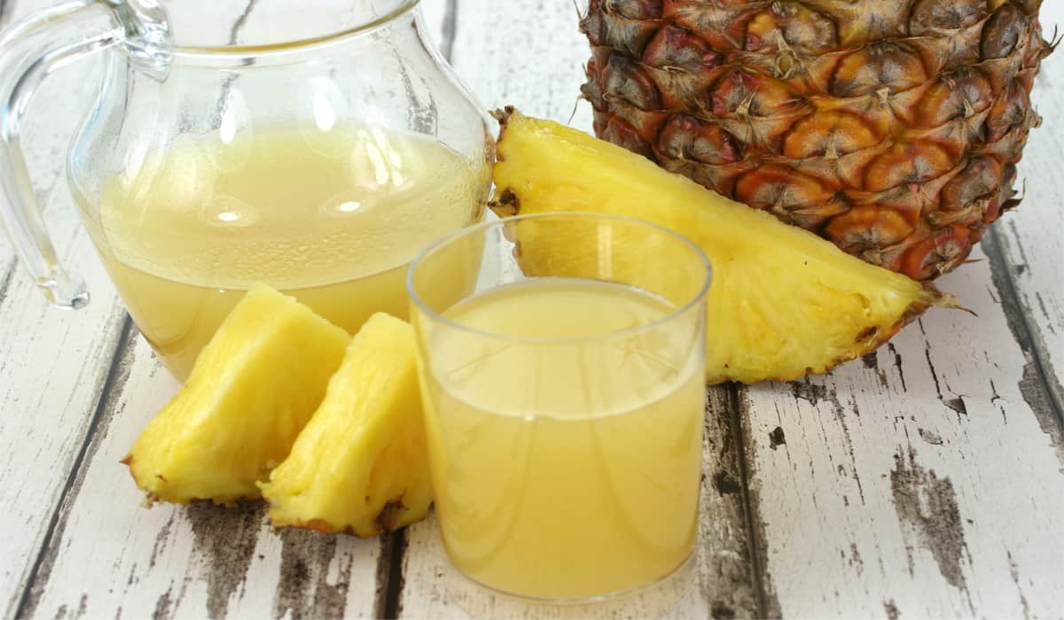 Pineapple juice concentrate