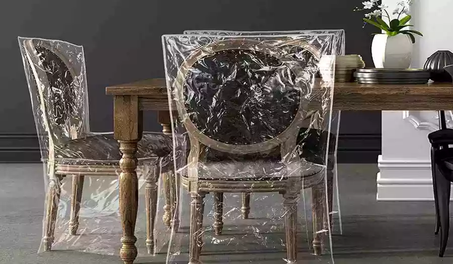 Plastic covers for dining room chairs