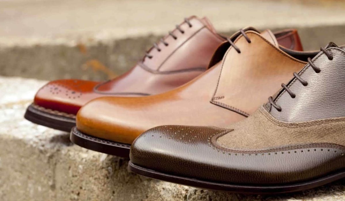 Genuine leather shoes for men