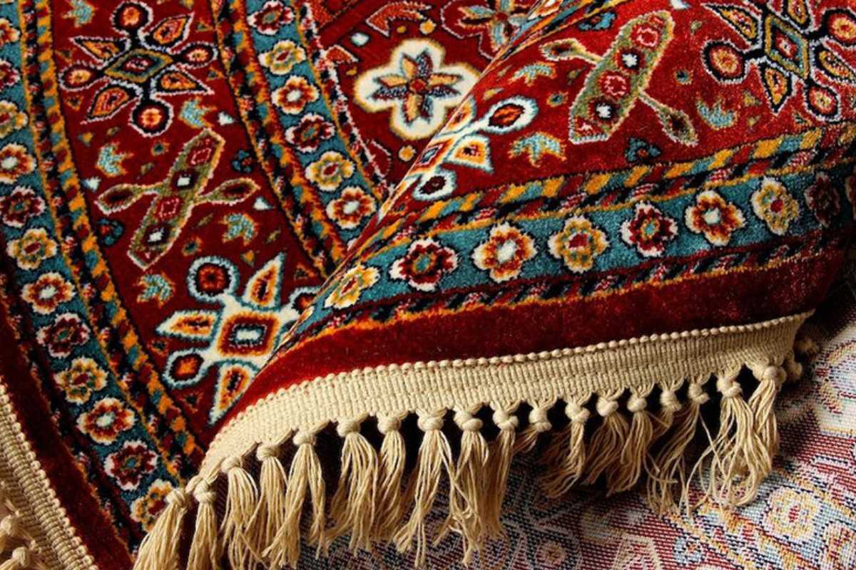 Indian circular carpet