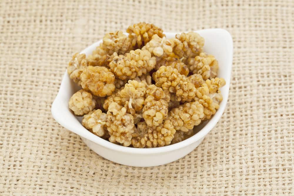 White Dried Mulberries