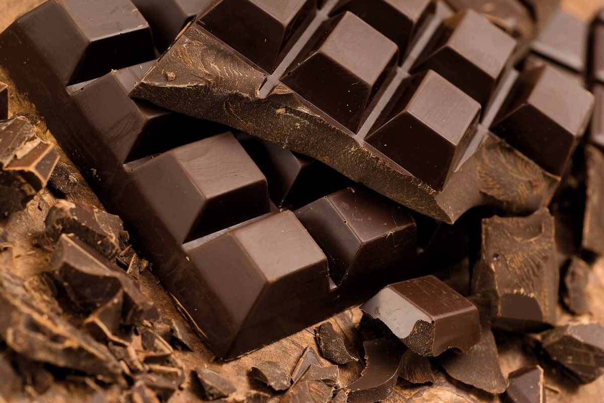 Dark chocolate production process