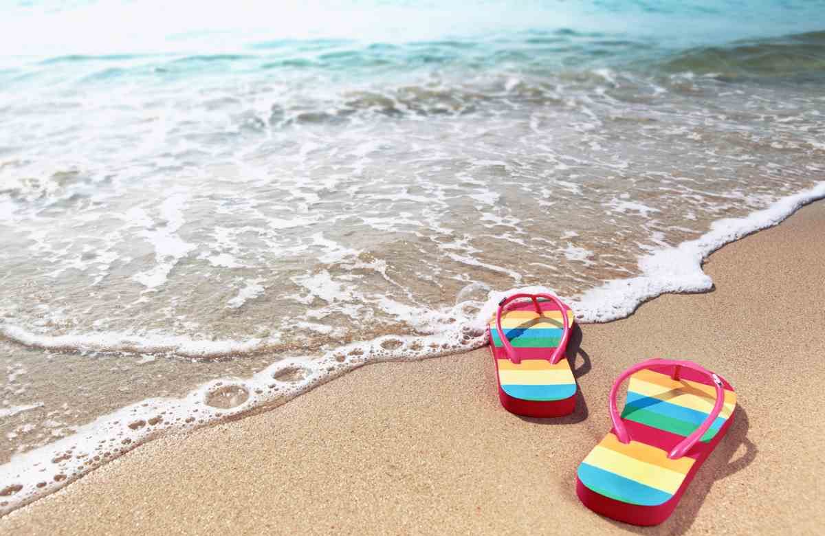 Mexico beaches sandals