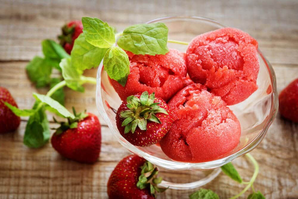 strawberry puree ice cream recipe