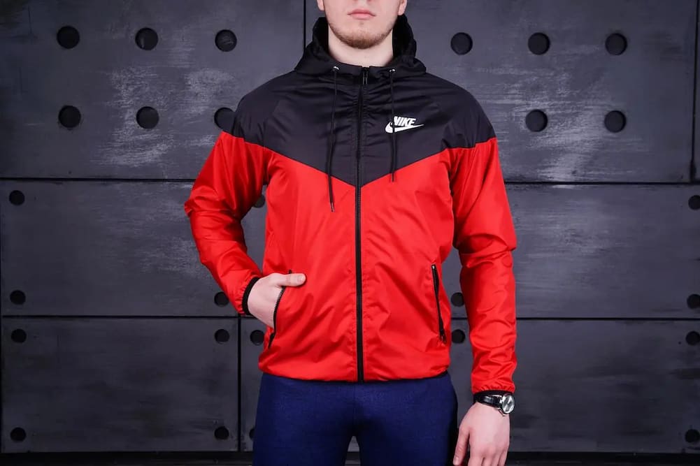 Nike Mens Swoosh Woven Jacket - Black