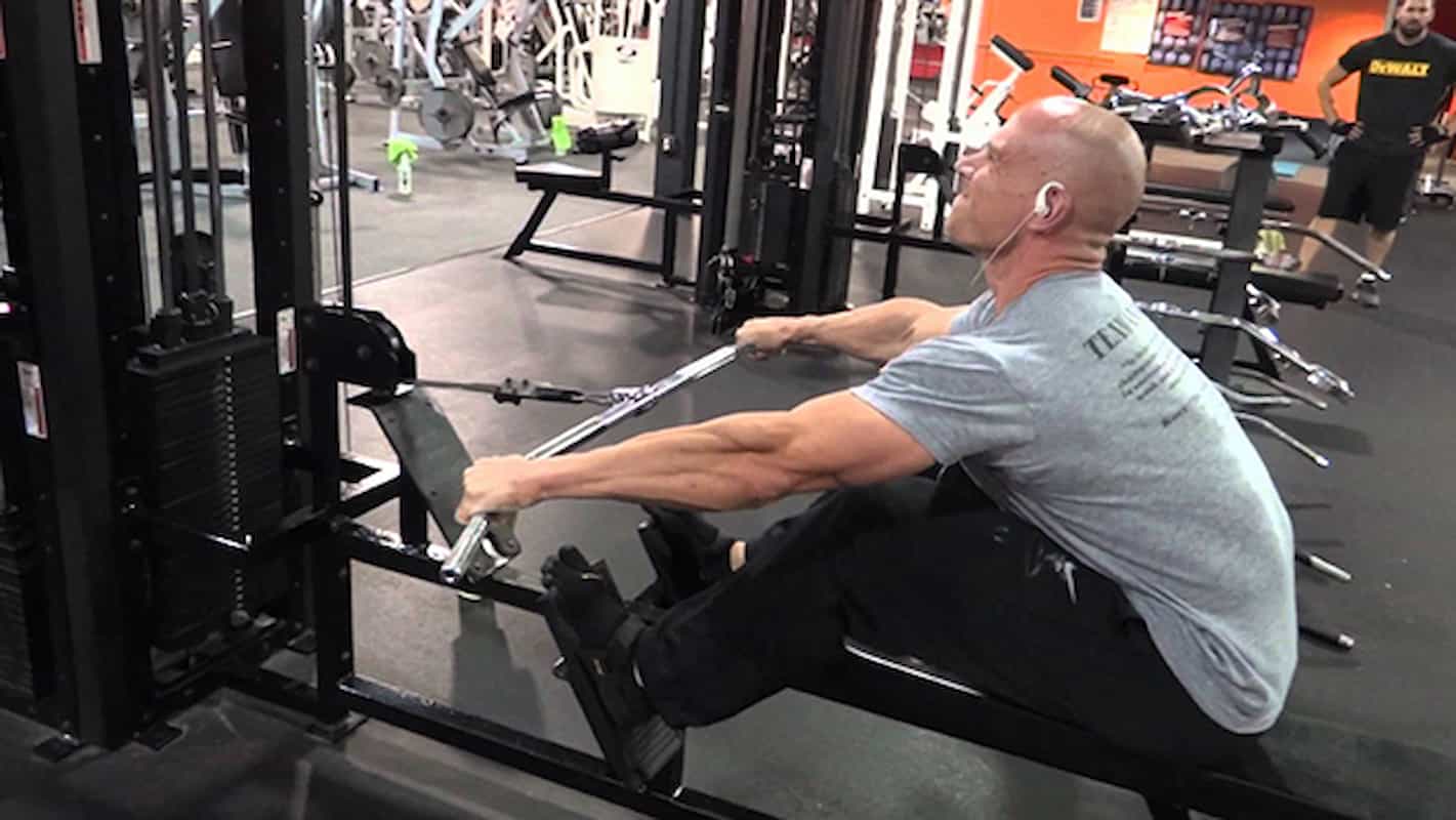 overhead triceps extension bar