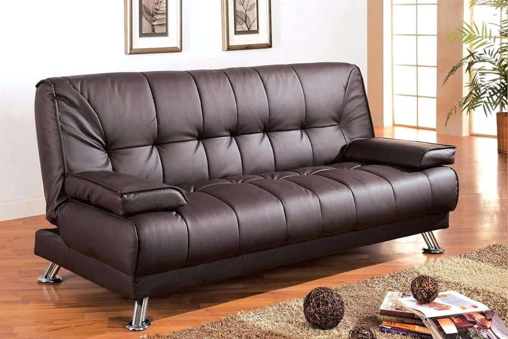 Leather sofa for men