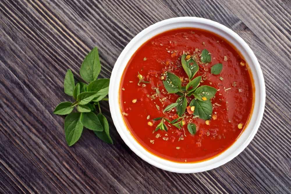 Tomato sauce with cornstarch