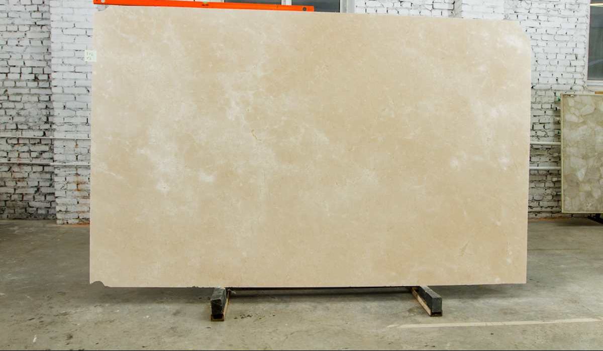 Crema marfil marble slab per square foot