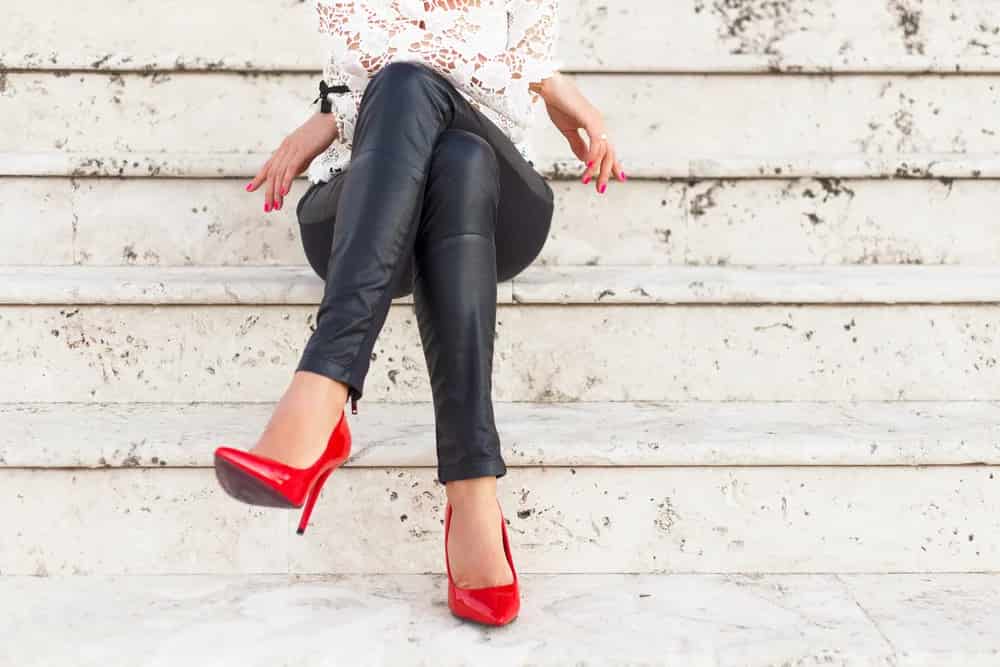 Red Leather Pants - Red Patent Leather Pants - Buy Now
