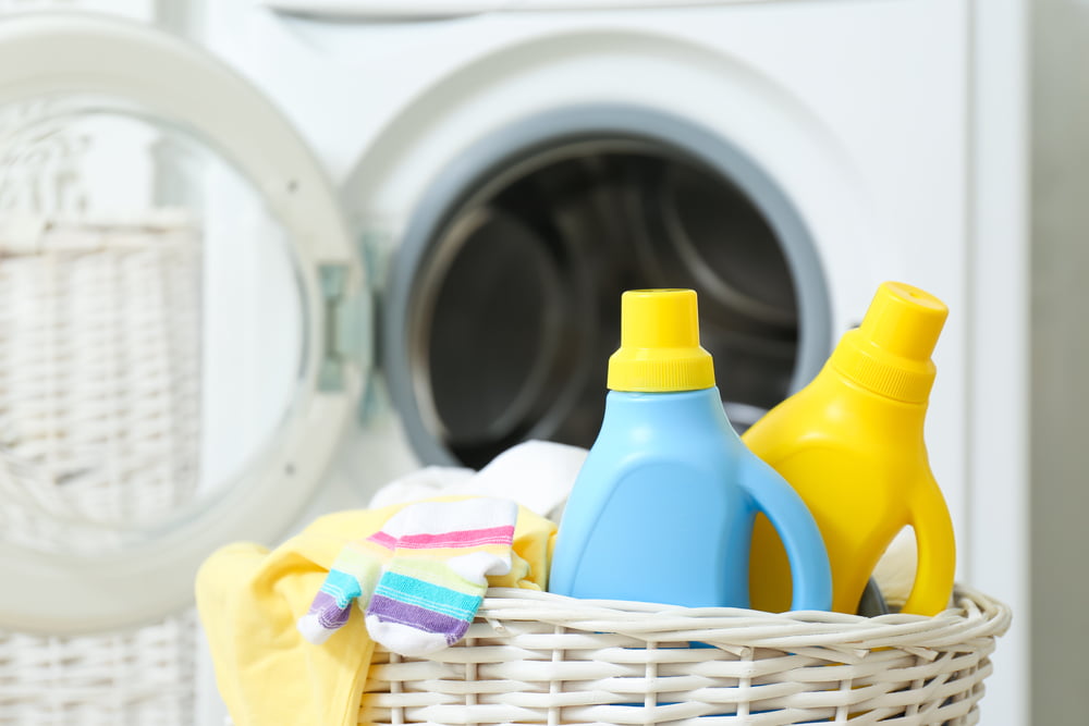 laundry liquid detergent storage
