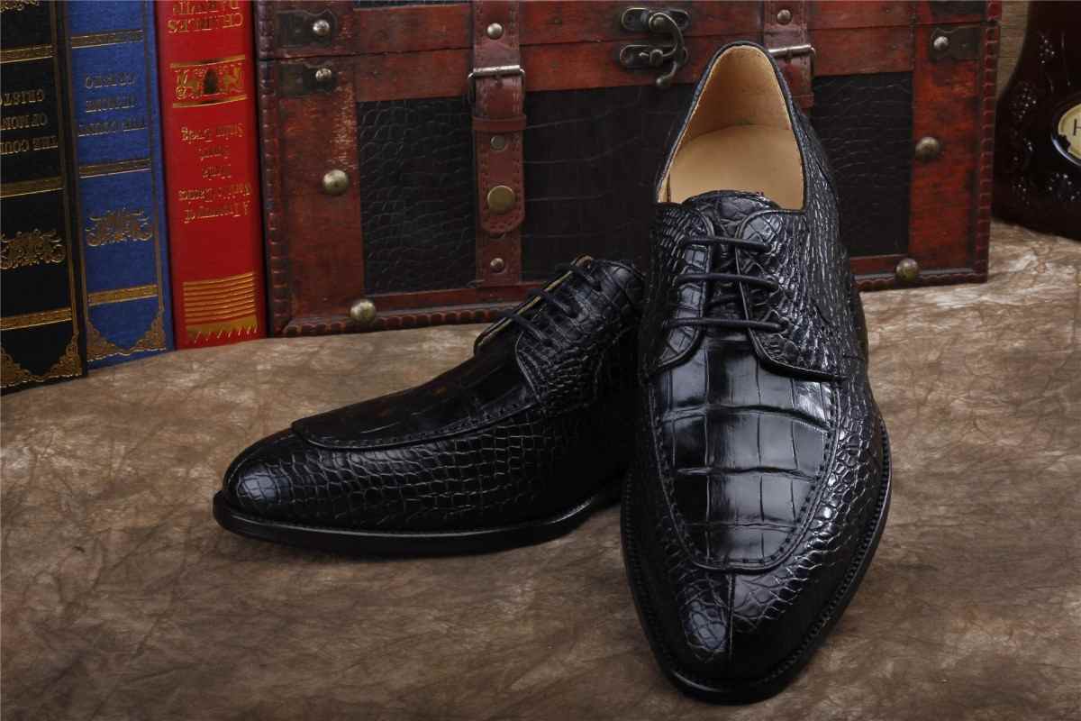 Men's Crocodile Leather Sneakers