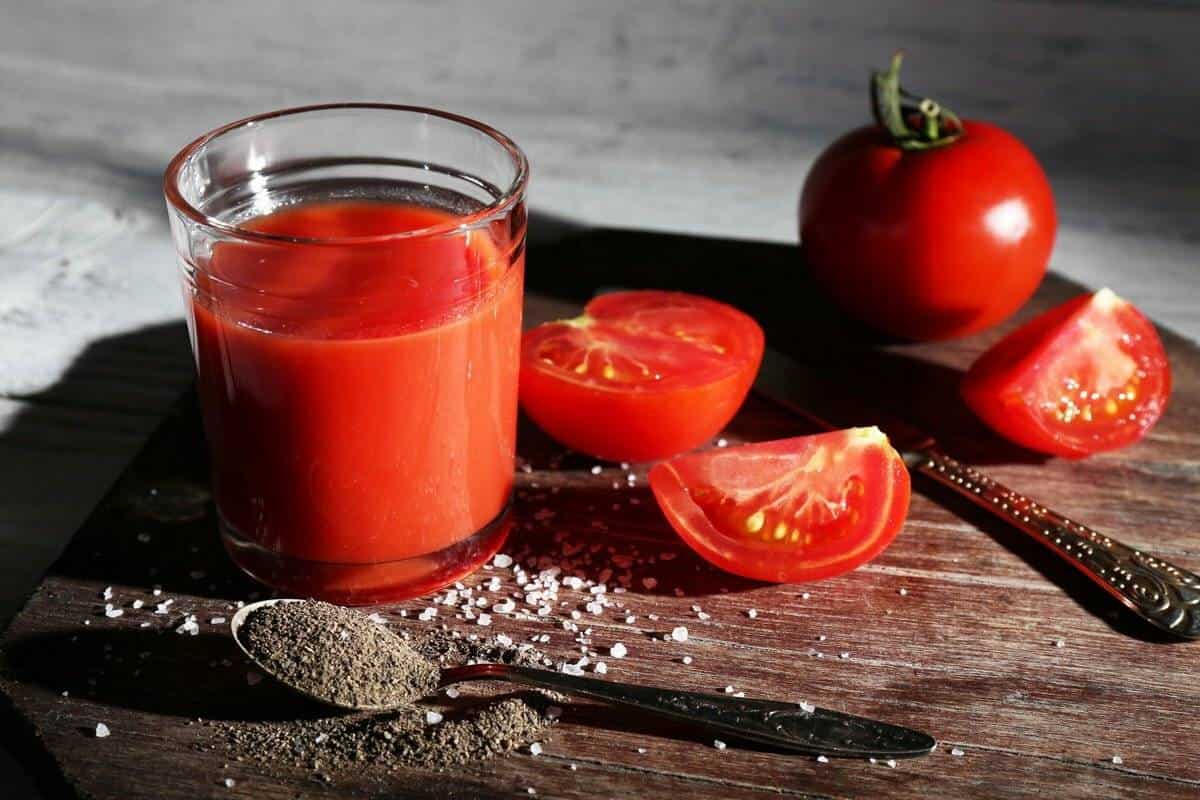 Tomato puree double concentrate