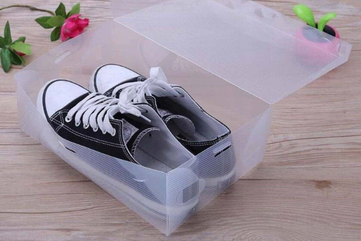 Shoe box containers