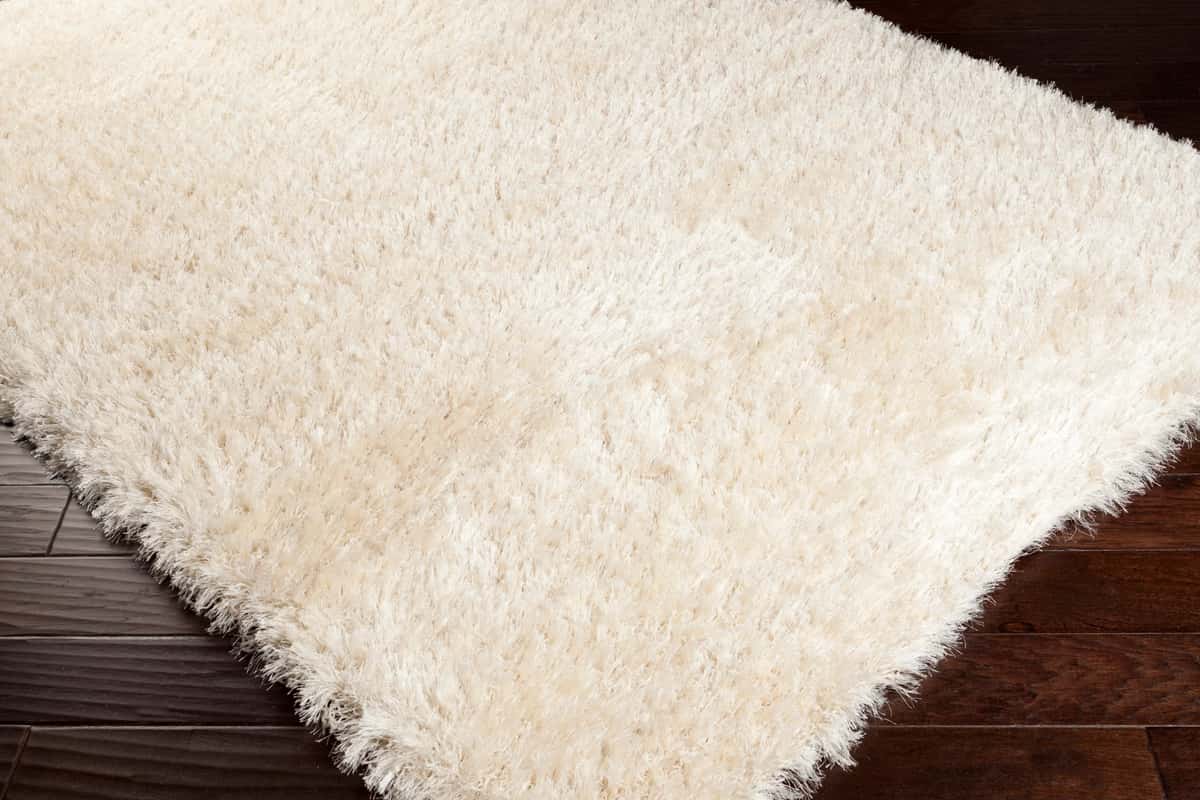 Shaggy rug for children room