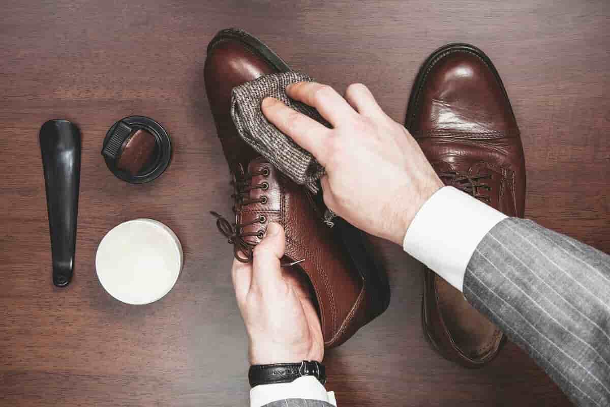 leather shoes care