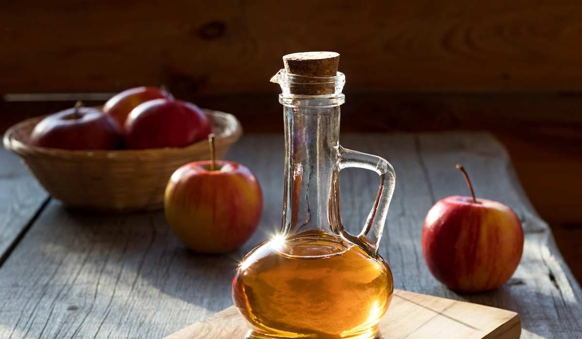 organic apple fruit vinegar