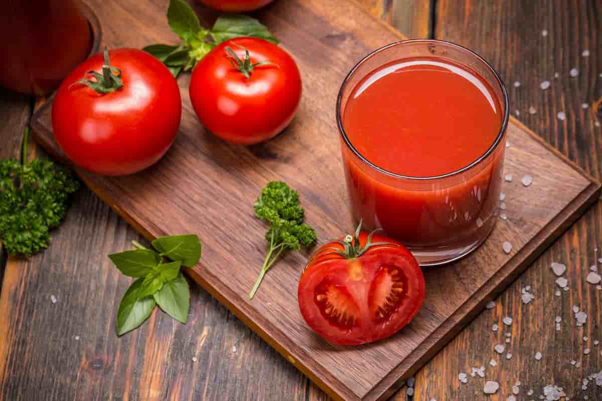 pure tomato juice benefits
