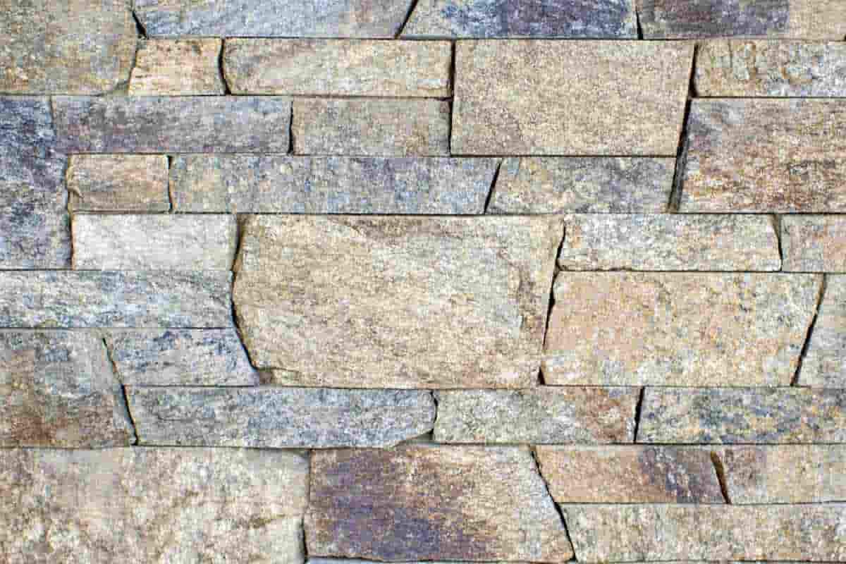 how to build a ledge stone wall