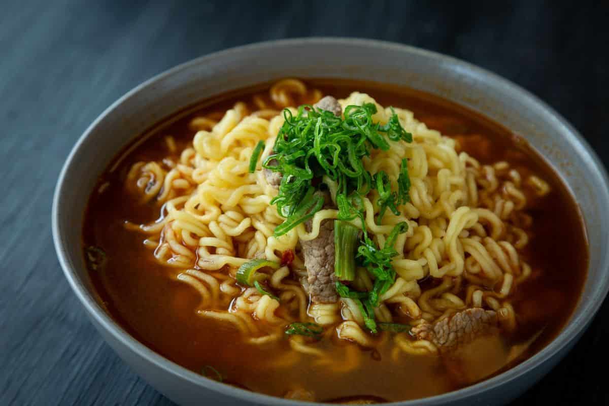 canned noodle soup