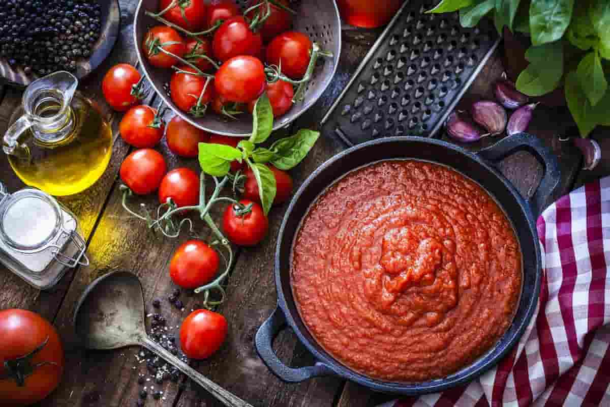 10 minutes tomato sauce recepie