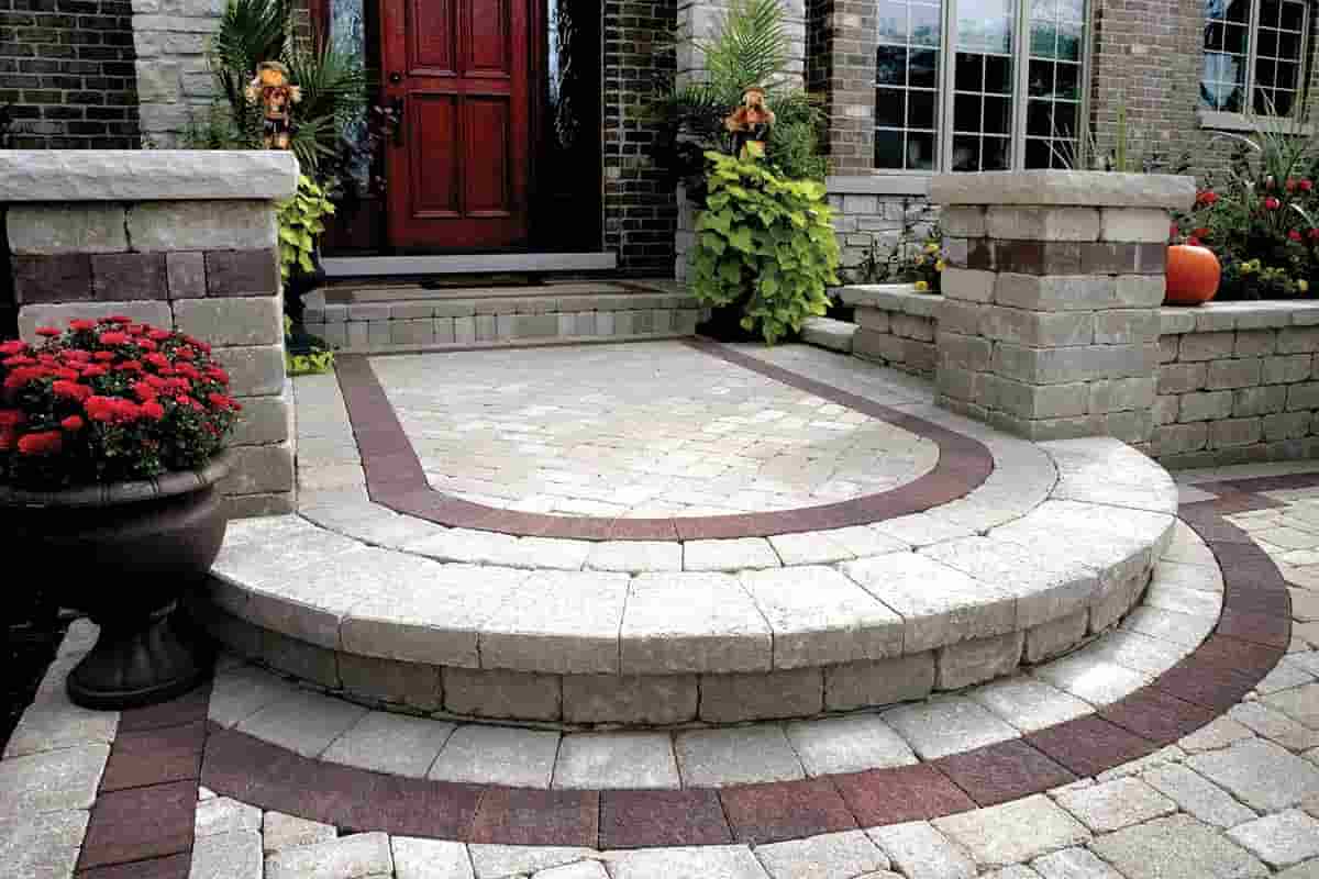 building stone steps features