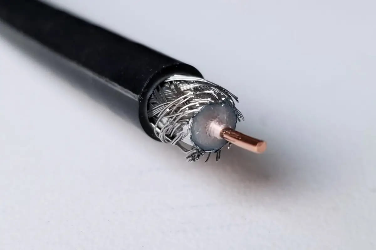 Different varieties of coaxial cables