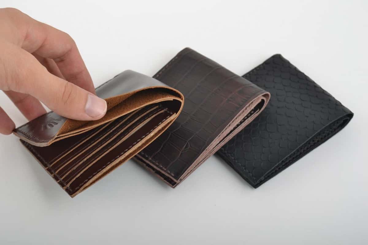 leather wallet png