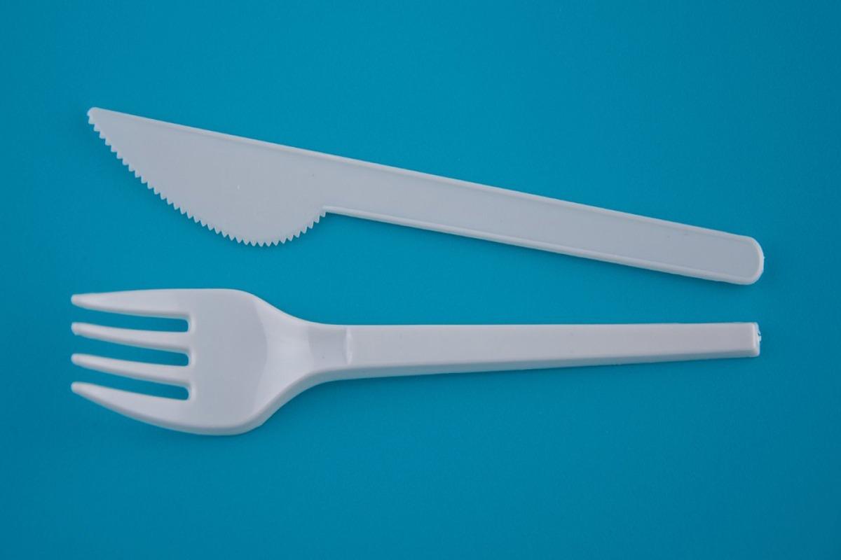 plastic knives and forks coles