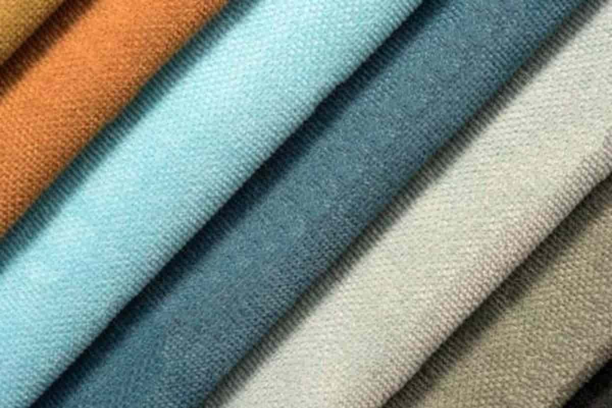 linen cotton fabric swatches
