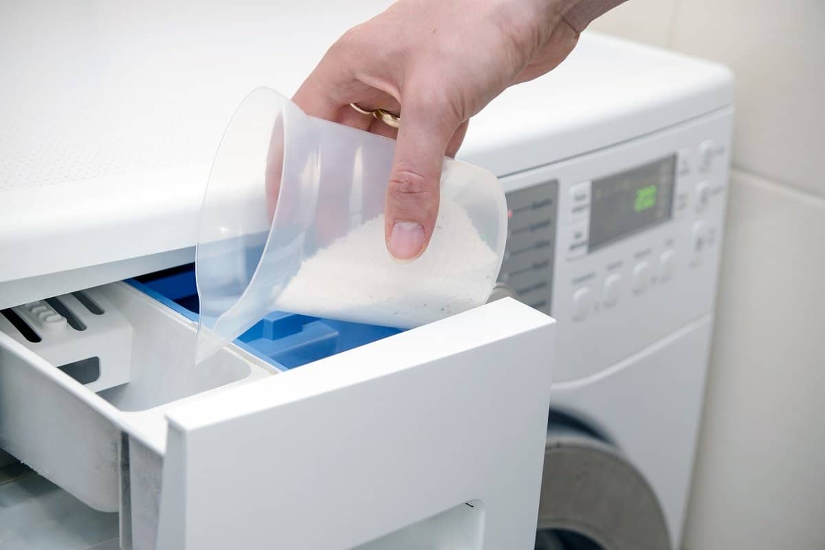laundry powder dispenser