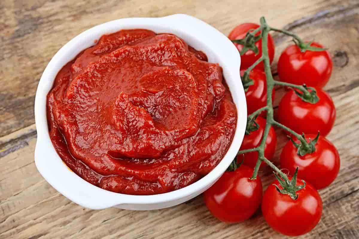 What is unsalted tomato paste?