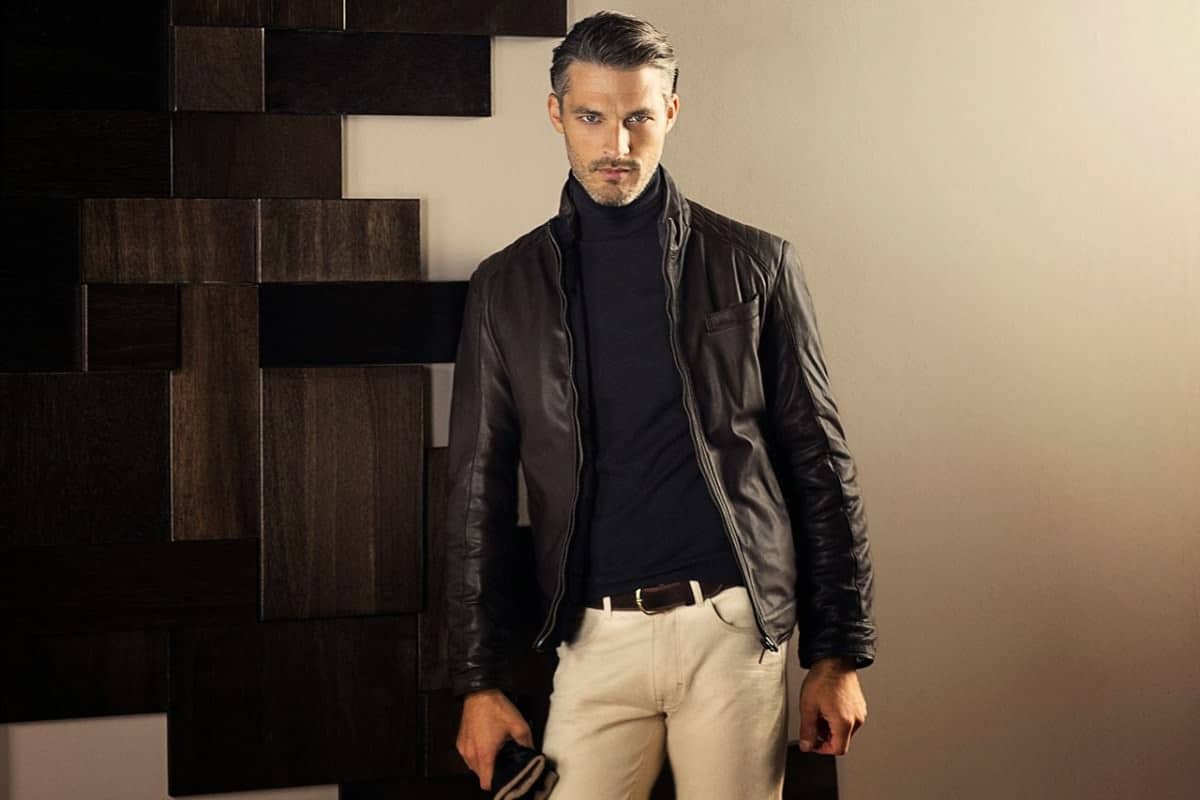 cowhide leather jacket price