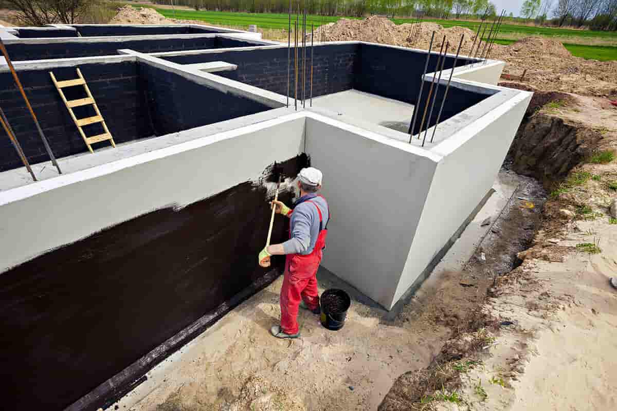 bitumen foundation waterproofing