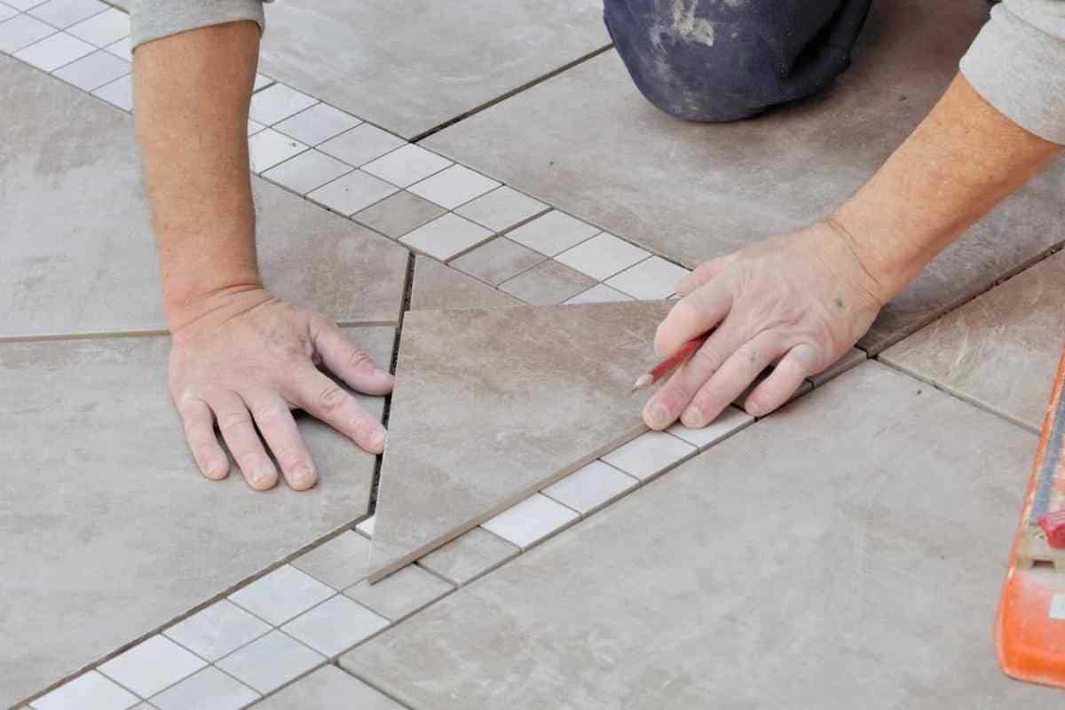 ceramic tile flooring texture