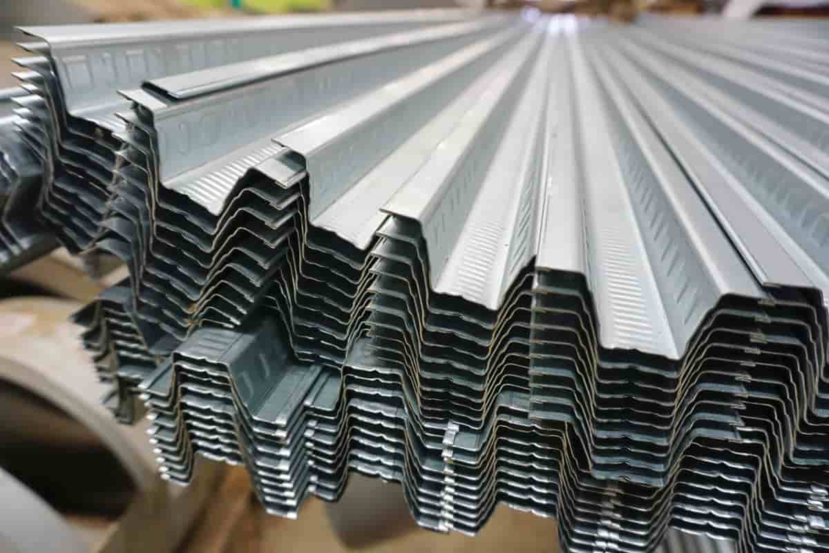 Galvanized sheet metal construction