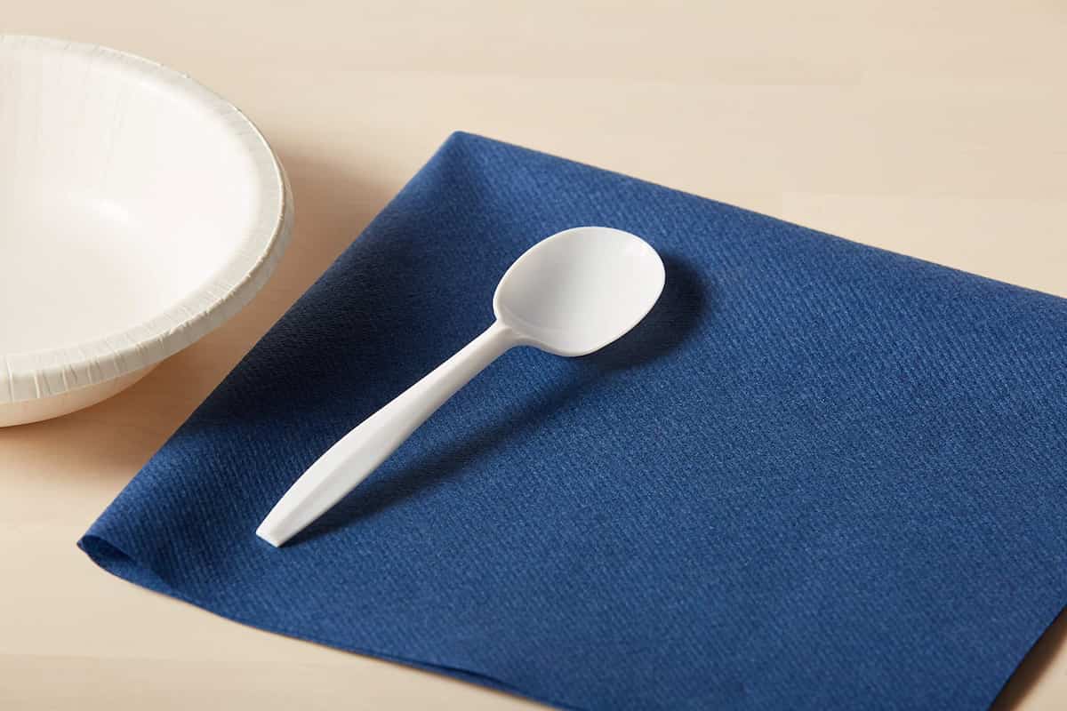 strong plastic spoons