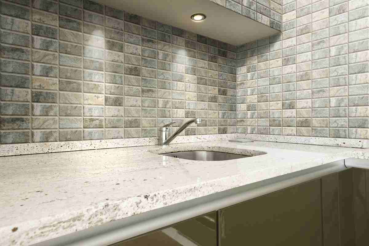 Travertine tiles backsplash kitchen ideas