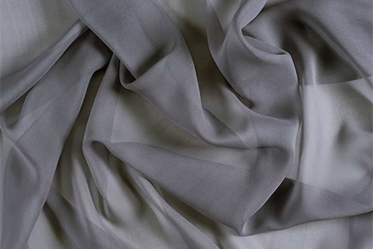 grey sheer fabric