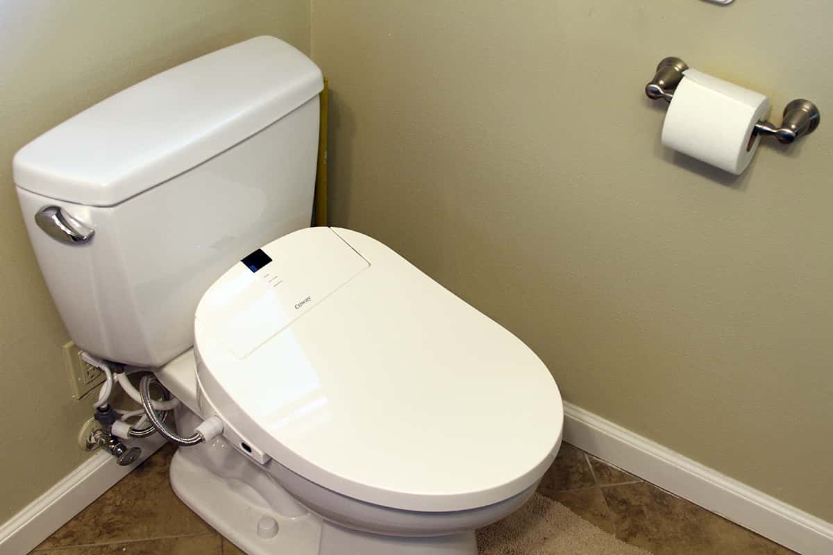 electric bidet toilet combo